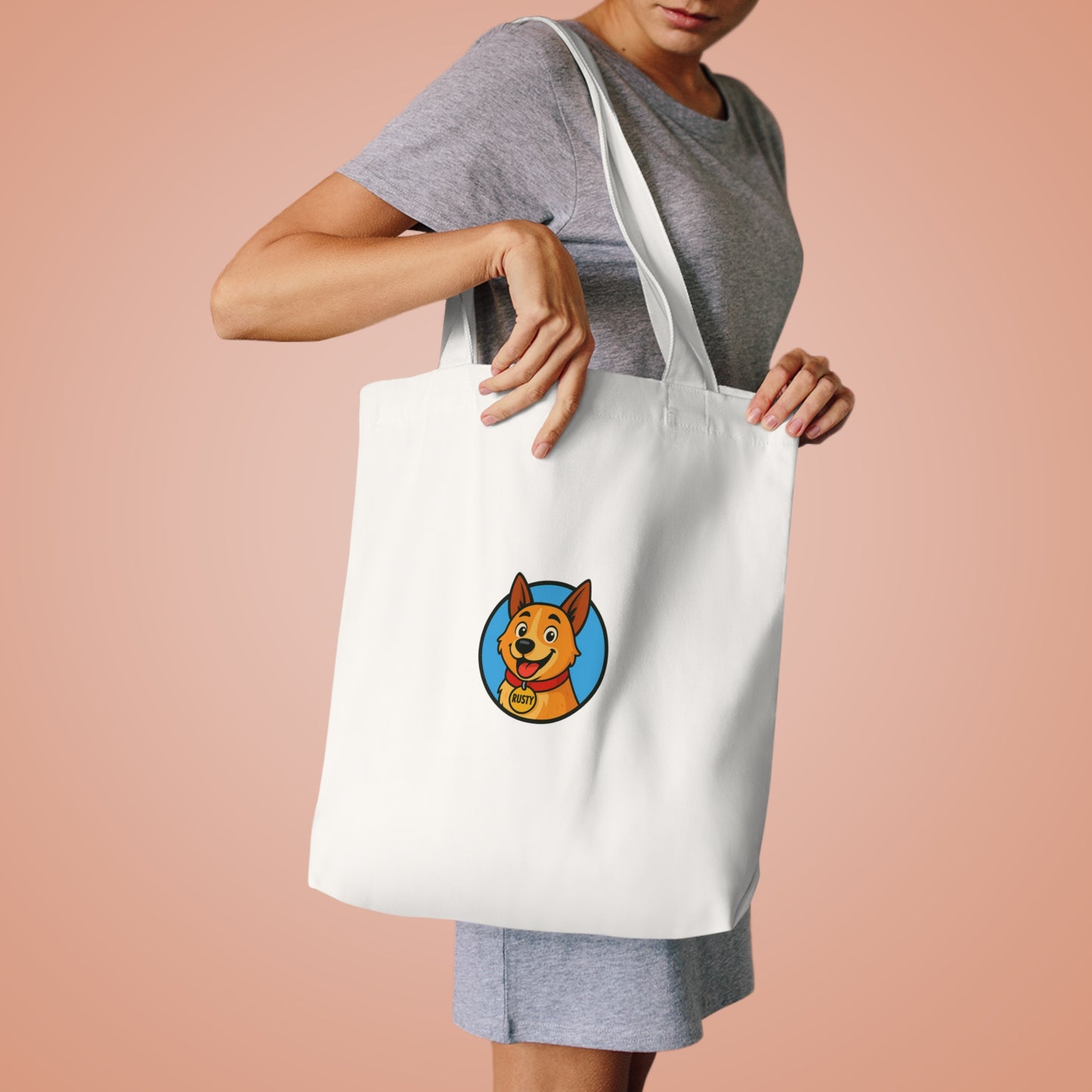 Rescue Dog Tote Bag - Rusty the Rescue