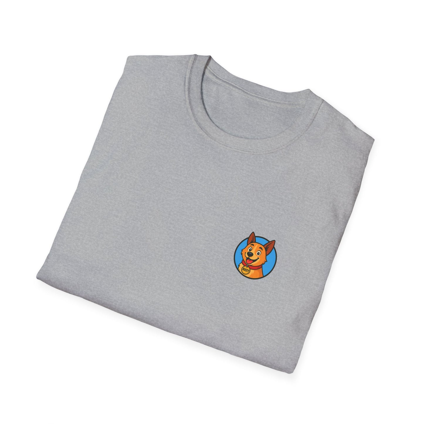 Adults Rescue Dog T-Shirt -  Rusty the Rescue