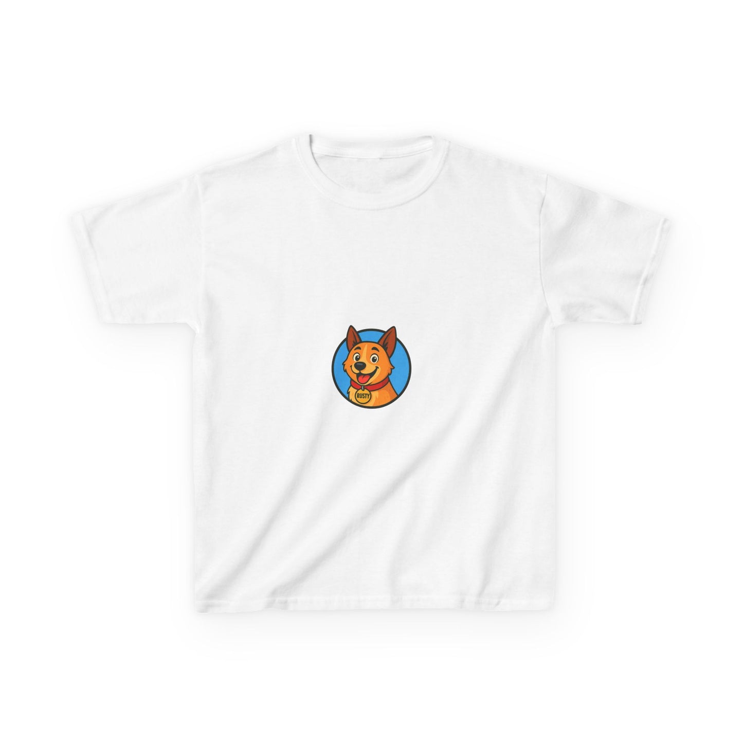 Kids Rescue Dog T-Shirt - Rusty the Rescue