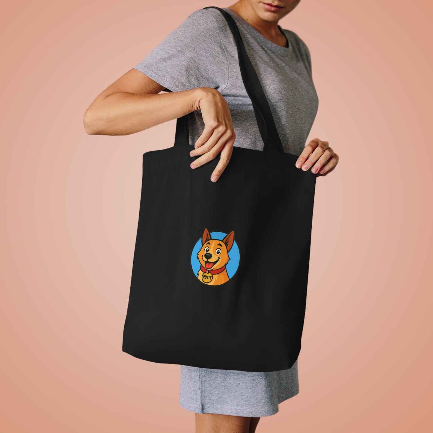 Rescue Dog Tote Bag - Rusty the Rescue