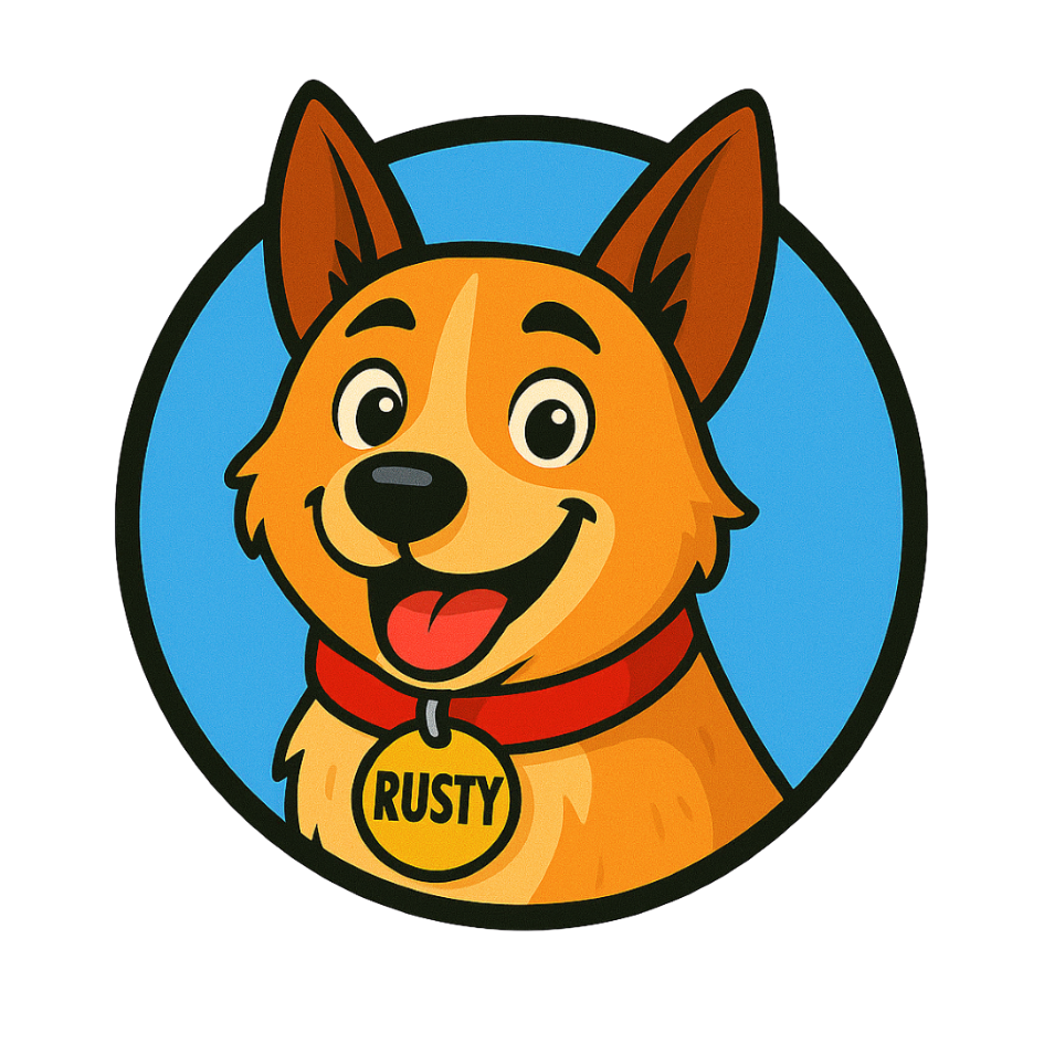 Proudly raising awareness for rescue animals – Rusty the Rescue